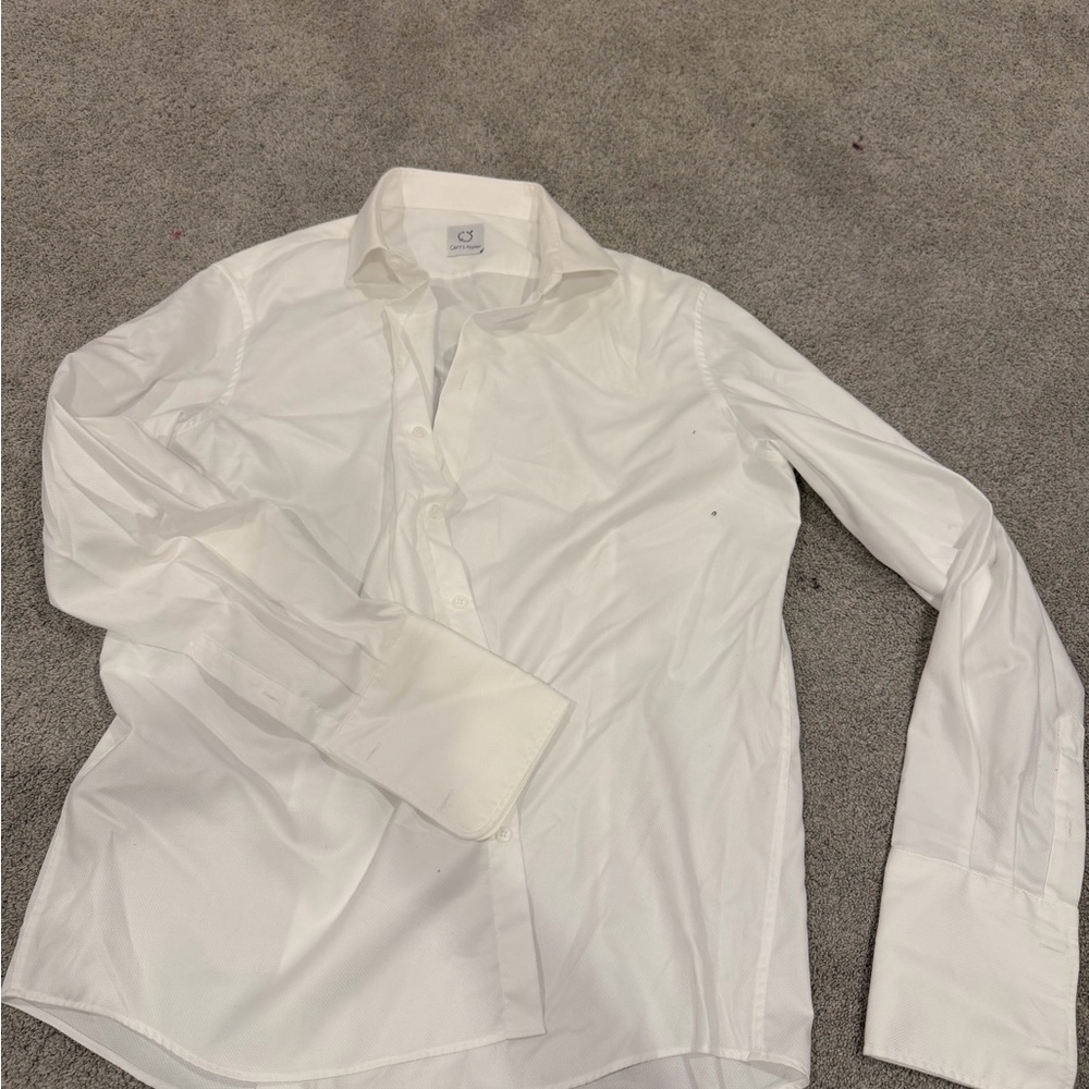 Classic White Men's Shirt